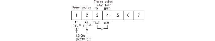 Connection /Transmitter