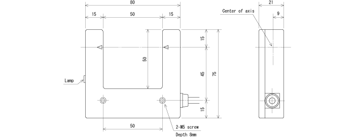 External dimension