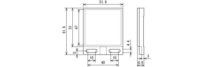 Reflector  (RRP-50S-V(attachment))