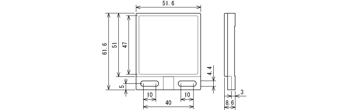 Reflector (RRP-50S-V(attachment))